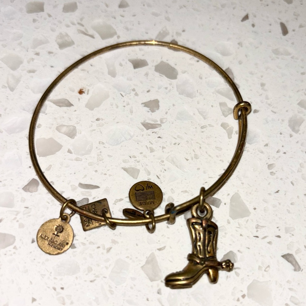 Alex and ani- cowboy boot bangle
